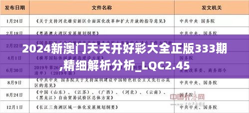 迈向2025年，天天开好彩的策略与数量释义的落实路径